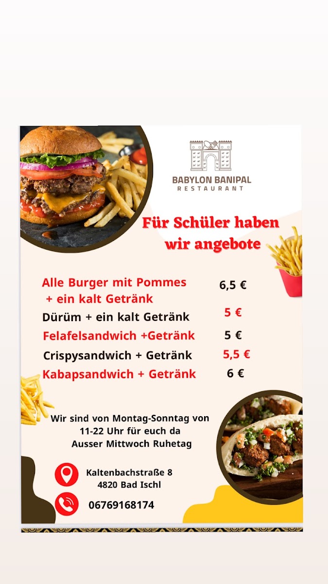 Menu Babylon Banipal Restaurant-9